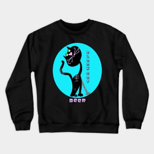 Black Cat Beer Crewneck Sweatshirt